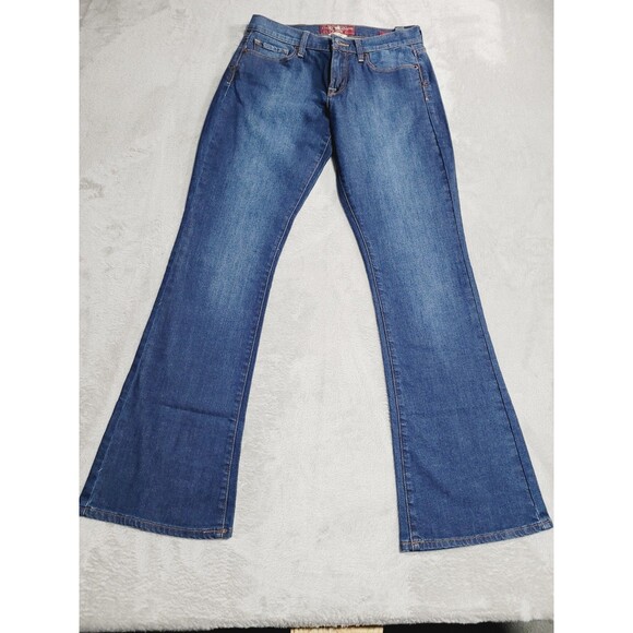 Lucky Brand Denim - Lucky Brand Women’s Sofia Boot Jeans Size 6/28 Dark Wash 32” Inseam Bootcut NWT